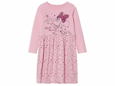 Платье хлопковая з принтом для девочки Disney Minnie Mouse 458115 110-116 см (4-6 years) Розовый