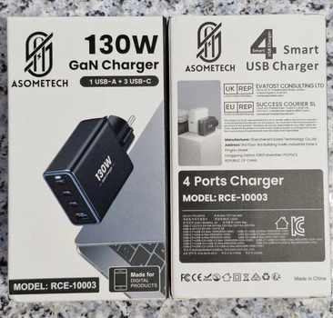 Адаптер зарядный - блочек ASOMETECH 130W