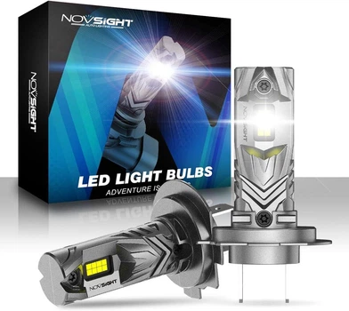Світлодіодна лампа NOVSIGHT H7 - розмір 1:1, 24000 лм, 6500K(2шт)