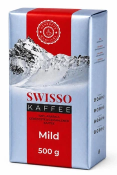 Кава мелена Swisso Mild 100% Арабіка 500 г