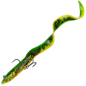 Силікон Savage Gear 4d Real Eel 20cm 38g Firetiger