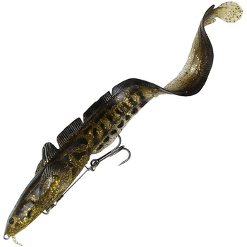 Силикон Savage Gear 3D Burbot Shallow SS 250mm 70.0g Gold Burbot UV