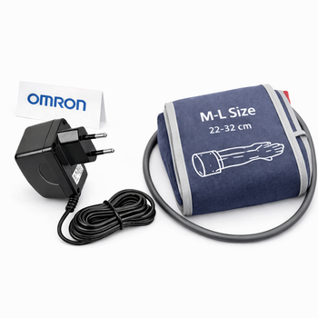 Манжета 22-32 см з адаптером, сумісним з Omron для автоматичного тонометру.