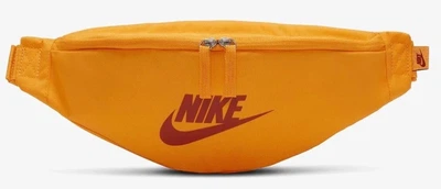 Сумка на пояс Nike NK HERITAGE WAISTPACK - FA21 2L помаранчевий 41х10х15см (DB0490-717)