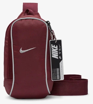 Сумка через плечо Nike NK NSW ESSNTL CRSSBDY-MTL PULL 1L бордовый 20.5x12.5x5 см (FB2850-681)