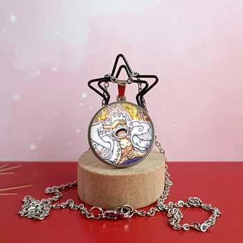 Кулон Луффи Ника 5 по аниме Ван Пис One Piece Нержавеющая сталь 25 мм