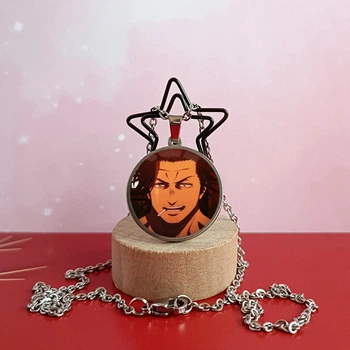 Кулон Ями 1 по аниме Черный клевер Black Clover Нержавеющая сталь 25 мм