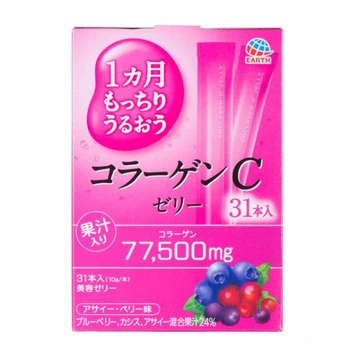Колаген у формі желе Earth зі смаком ягід Collagen Jelly 310 г