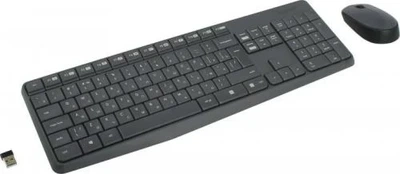 Комплект беспроводной Logitech MK235, Grey (920-007931)