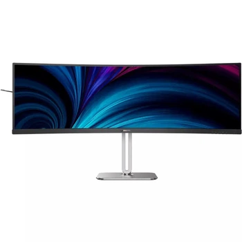 TFT 48.8' Philips 49B2U5900C, VA 5120x1440, вигн., 2xHDMI, DP, USB-C, RJ-45, USB-hub, HAS,кол