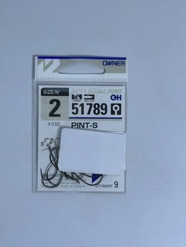 Крючки Owner Pint-S №2 с ушком и тонкой проволокой — арт. 51789,51789-02