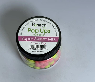 Плавающий бойл Puhach поп ап Pop Ups 6 mm Multicolor - Super Sweet MIX,PUPOPUP061