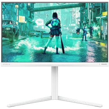 TFT 23.8' Philips 24M2N3201P, Fast IPS, 260Hz, 0,3ms, HDMI, DP, HAS, Pivot, білий