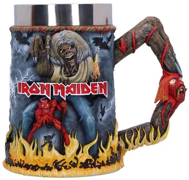 Колекційний кухоль Nemesis Now Iron Maiden The Number of the Beast 16 см (B6831C24)