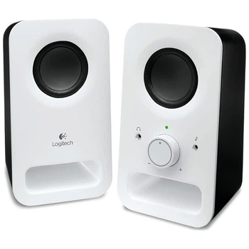 Портативная колонка Logitech Z150 White 2×3 Вт, 3.5 мм, выход для наушников, линейный вход