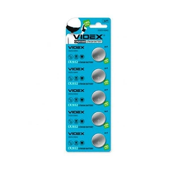 Батарейка Videx CR2032 Lithium 3V