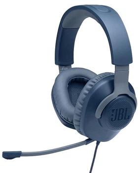 Наушники JBL Quantum 100 Blue (JBLQUANTUM100BLU)