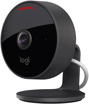 IP-камера Logitech Circle View Wired 1080p 180° HomeKit Black (961-000490)