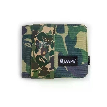 Кошелек унисекс Bape a bathing ape WAL-BAPE-007-GRN