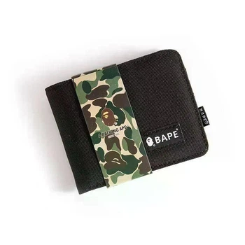Кошелек унисекс Bape a bathing ape WAL-BAPE-007-BLK
