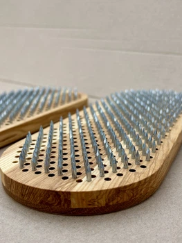 Дошка Садху 10 мм. Дошка з оцинкованими цвяхами. Sadhu board.