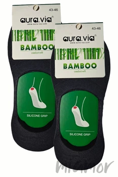 Сліди чоловічі бамбукові Aura.Via FDD20 Bamboo (2 пари) 43-46 Графіт