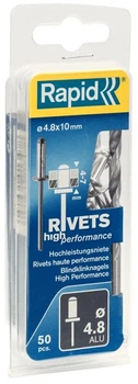 Nit zrywalny aluminiowy Rapid 4.8 x 14 mm 100 szt (4051661013478)