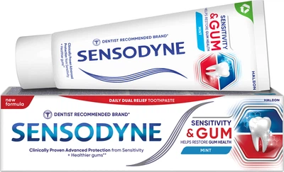 Зубна паста Sensodyne Чутливість зубів і захист ясен 75 мл (5054563237415)