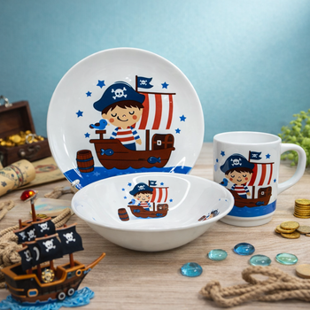 Детский набор посуды Luminarc Deep Blue Dishes 3 предмета X3296