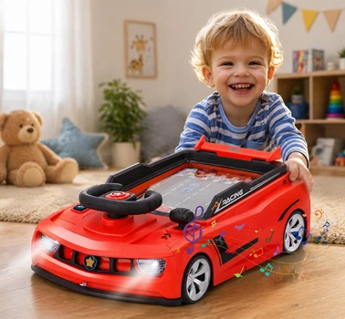 Дитячий симулятор водіння Adventure Racing Car Червоний Axm15970