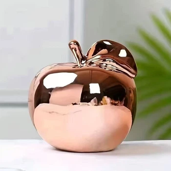 Фигурка Яблоко розовое, 7,5х6,5 см (3006694)