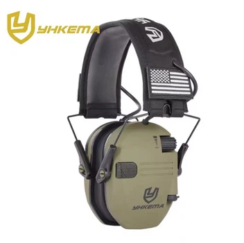 Навушники активні для стрільби YHKEMA E30 Олива