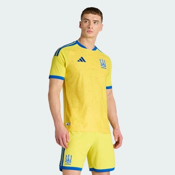 Чоловіче домашнє джерсі Ukraine 26 Authentic adidas KC6032 (M) жовтий (4068821230927)