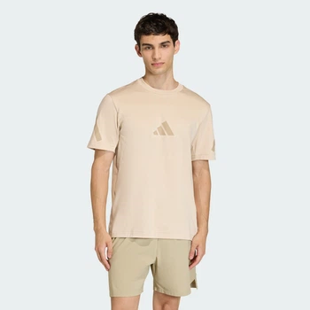 Чоловіча футболка adidas Z.N.E. adidas KE4694 (S) бежевий (4068822968270)