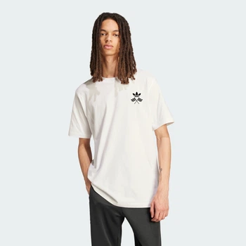 Мужская футболка ADI RACING CAR GRAPHIC adidas KY2925 (XS) белый (4069989638792)