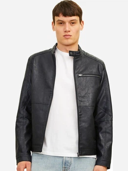Куртка демисезонная мужская Jack & Jones 12261196-Black L Черная (5715520095270)
