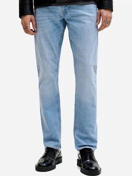 Джинсы Slim Fit мужские Jack & Jones 12243593-Blue Denim 30-32 Синие (5715425701535)