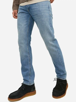 Джинсы Slim Fit мужские Jack & Jones 12237309-Blue Denim 32-32 Синие (5715416154302)