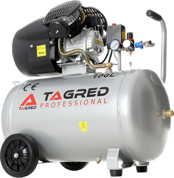 Kompresor Tagred 2 tłoki 3500 W 100 L TA361 (2010002819461)