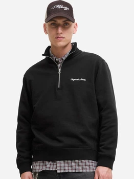 Толстовка чоловіча Jack & Jones 12282899-Black M Чорна (5715730811738)