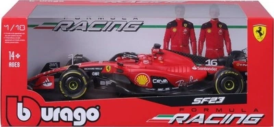 Model metalowy Bburago Ferrari Racing 2023 Season Car 1:18 Czerwony 18-16812L (4893993168125)