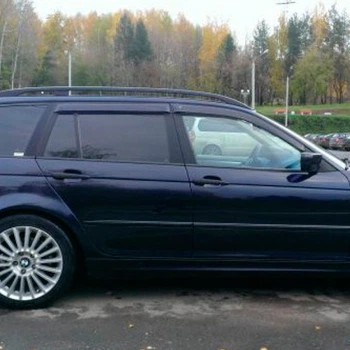 VL-Tuning Дефлекторы окон на BMW 3 (E46) 1998-2006 универсал (накладные)