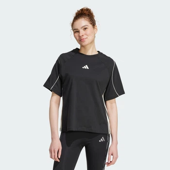 Женская футболка Stadium 3-Stripes adidas JV7009 (XL) черный (4068808912501)