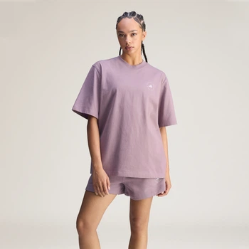 Женская футболка adidas by Stella McCartney Loose adidas KC8824 (S) фиолетовый (4068814615830)