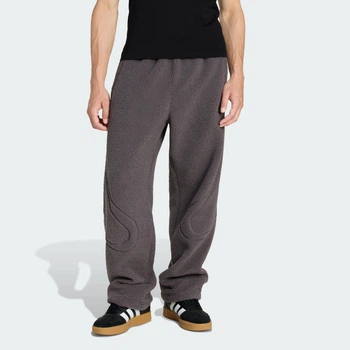 Мужские спортивные брюки BORG FLEECE TEAMGEIST adidas KR7613 (2XL) серый (4068816325447)