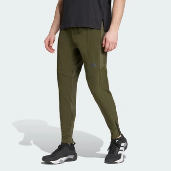 Мужские джоггеры Designed for Training Hybrid adidas JX5691 (XS) зеленый (4068809926279)