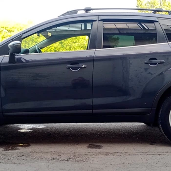 Дефлекторы окон VL-Tuning на Ford Kuga I 2008-2012 (накладные)