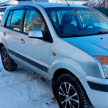 VL-Tuning Дефлекторы окон на Ford Fusion 2002-2012 хэтчбек 5d (накладные)
