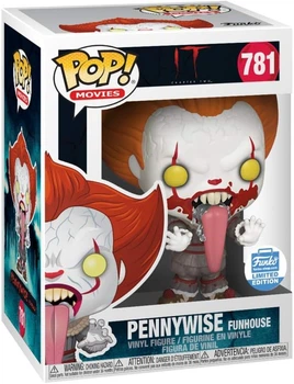 Фигурка Пеннивайз (В брызгах крови) — Funko Pop! MOVIES: IT CHAPTER TWO — PENNYWISE BLOOD SPLATTER (LIMITED EDITION EXCLUSIVE) #781