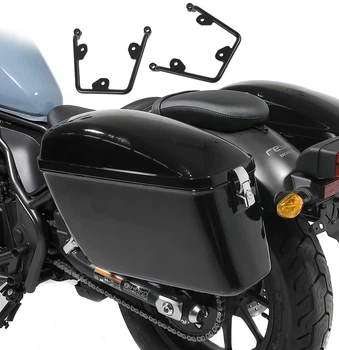 Комплект з 2-х бічних кофрів з тримачем Honda Rebel 1100 CMX 21-25 Craftride Dallas лівий-правий